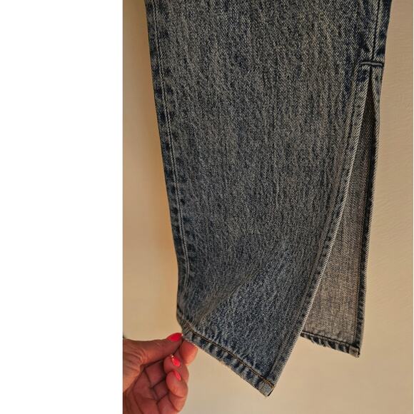 Pistola Jeans High Waist Split Hem Straight Leg Jeans Sz 27, Retail $168 - Picture 10 of 12